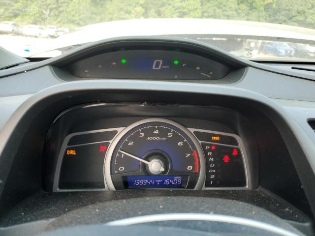 2HGFG12808H549303 - 2008 HONDA CIVIC EX GRAY photo 9