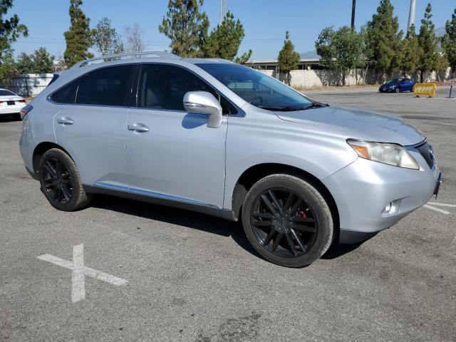 2T2ZK1BA9AC007562 - 2010 LEXUS RX 350 SILVER photo 4