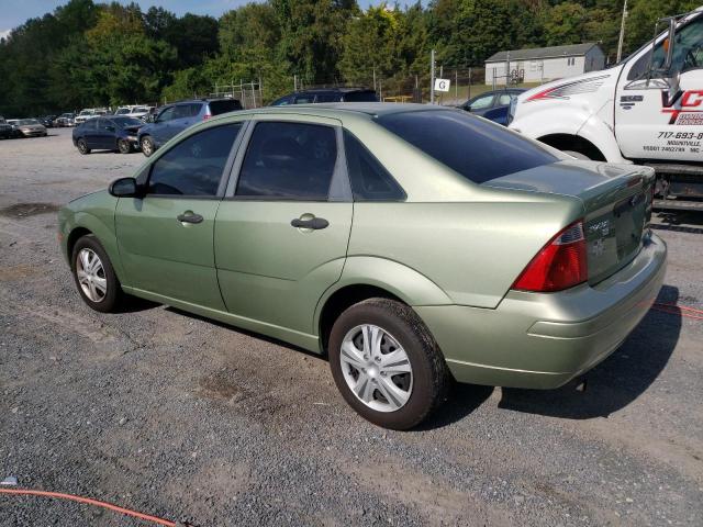 1FAHP34N27W261665 - 2007 FORD FOCUS ZX4 GREEN photo 2