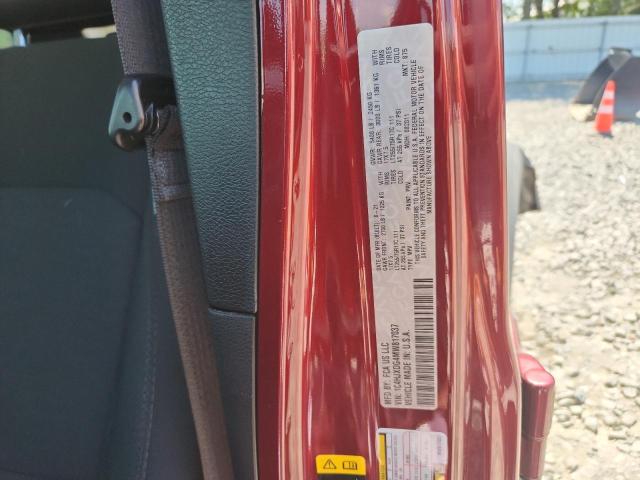 1C4HJXDG4MW817037 - 2021 JEEP WRANGLER U SPORT Bordeaux Foto 13