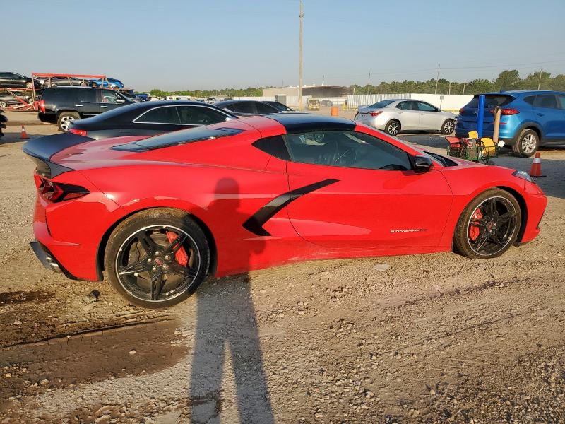 1G1YA2D49P5137839 - 2023 CHEVROLET CORVETTE STINGRAY 1LT RED photo 3
