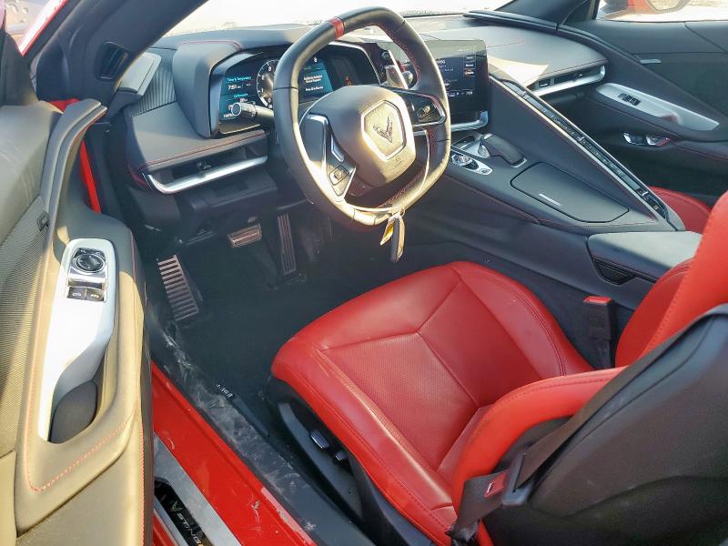 1G1YA2D49P5137839 - 2023 CHEVROLET CORVETTE STINGRAY 1LT RED photo 8