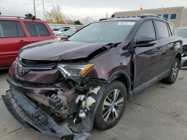 2T3RFREV2JW760491 - 2018 TOYOTA RAV4 ADVENTURE MAROON photo 2