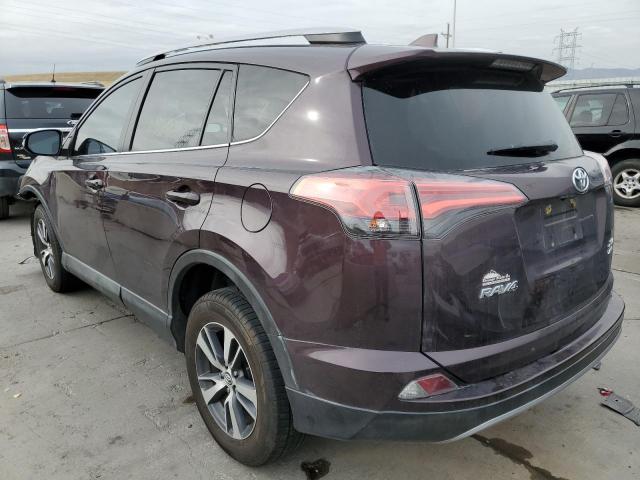 2T3RFREV2JW760491 - 2018 TOYOTA RAV4 ADVENTURE MAROON photo 3