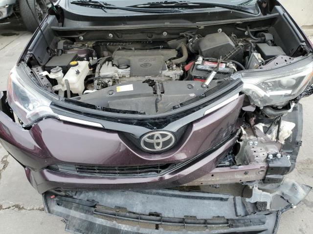 2T3RFREV2JW760491 - 2018 TOYOTA RAV4 ADVENTURE MAROON photo 7