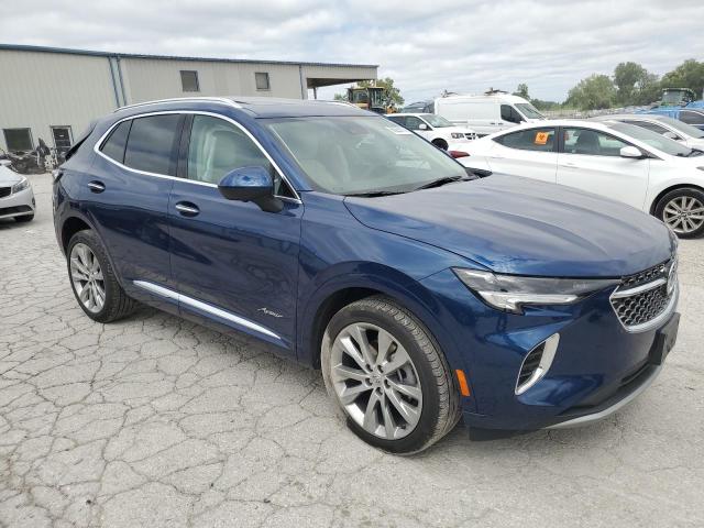 LRBFZSR41PD035522 - 2023 BUICK ENVISION AVENIR BLUE photo 4