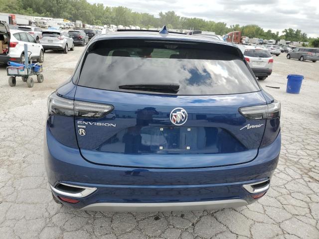 LRBFZSR41PD035522 - 2023 BUICK ENVISION AVENIR BLUE photo 6