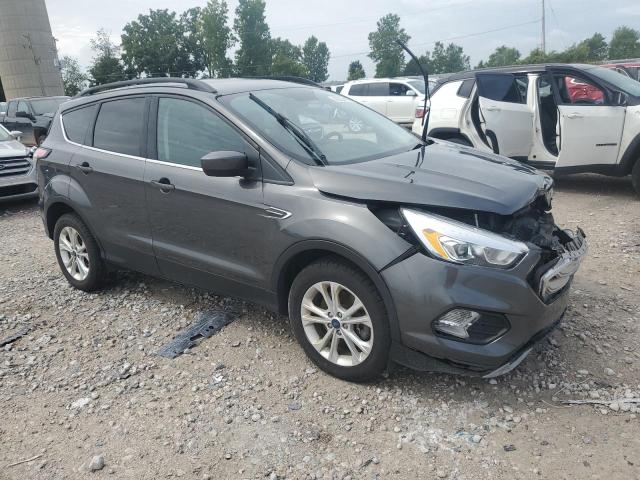 1FMCU9HD1JUB31067 - 2018 FORD ESCAPE SEL GRAY photo 4