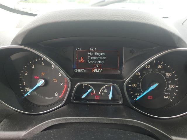 1FMCU9HD1JUB31067 - 2018 FORD ESCAPE SEL GRAY photo 9