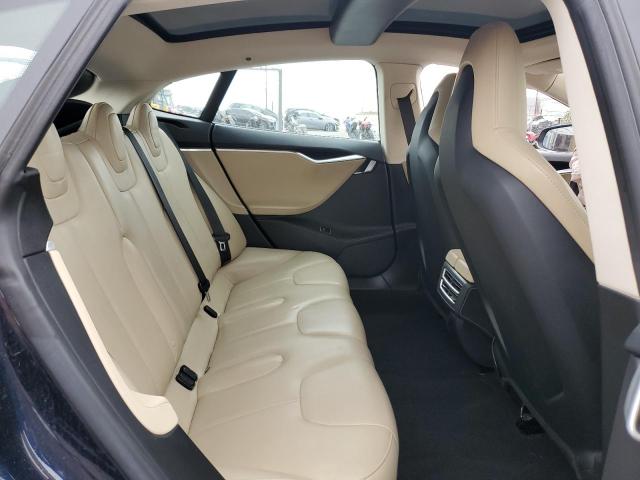 5YJSA1H15EFP34408 - 2014 TESLA MODEL S BLUE photo 10