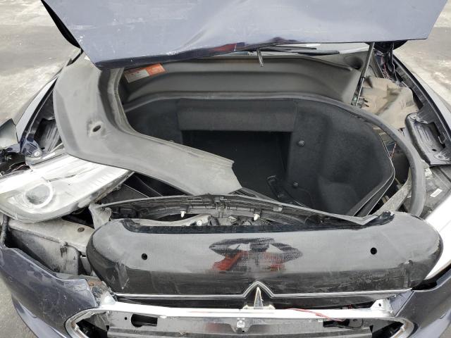 5YJSA1H15EFP34408 - 2014 TESLA MODEL S BLUE photo 11