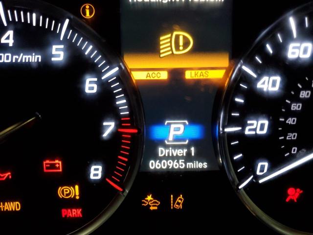 5FRYD4H57HB032034 - 2017 ACURA MDX TECHNOLOGY BLACK photo 8