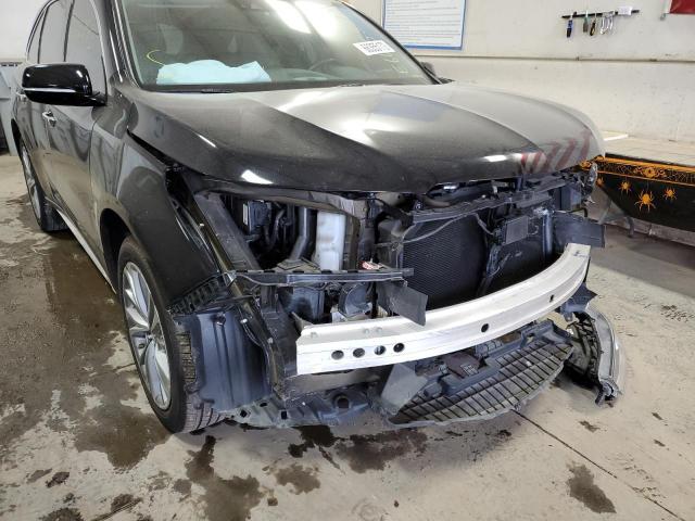 5FRYD4H57HB032034 - 2017 ACURA MDX TECHNOLOGY BLACK photo 9