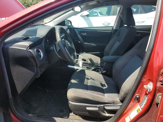 2T1BURHE7JC074590 - 2018 TOYOTA COROLLA L Червоний фото 7