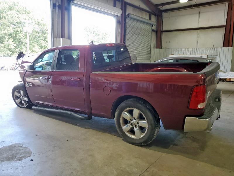 1C6RR6TT0KS711640 - 2019 RAM 1500 CLASS SLT ბურგუნდია ფოტო 2