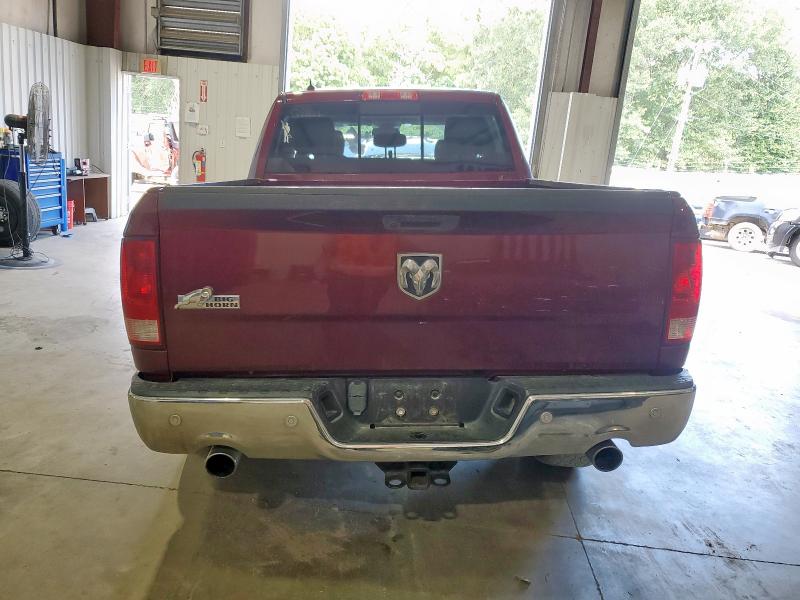 1C6RR6TT0KS711640 - 2019 RAM 1500 CLASS SLT ბურგუნდია ფოტო 6