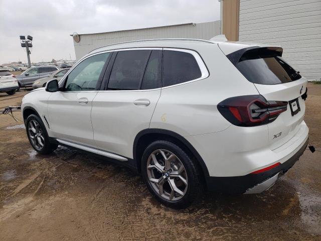 5UX53DP0XP9S78208 - 2023 BMW X3 XDRIVE30I WHITE photo 2
