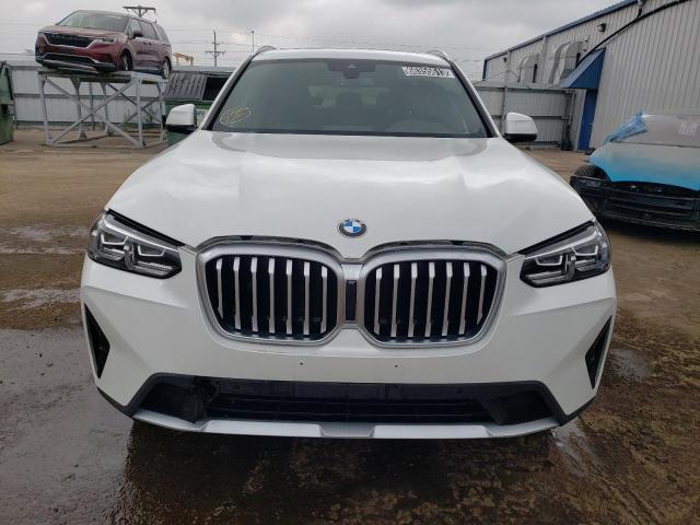 5UX53DP0XP9S78208 - 2023 BMW X3 XDRIVE30I WHITE photo 5