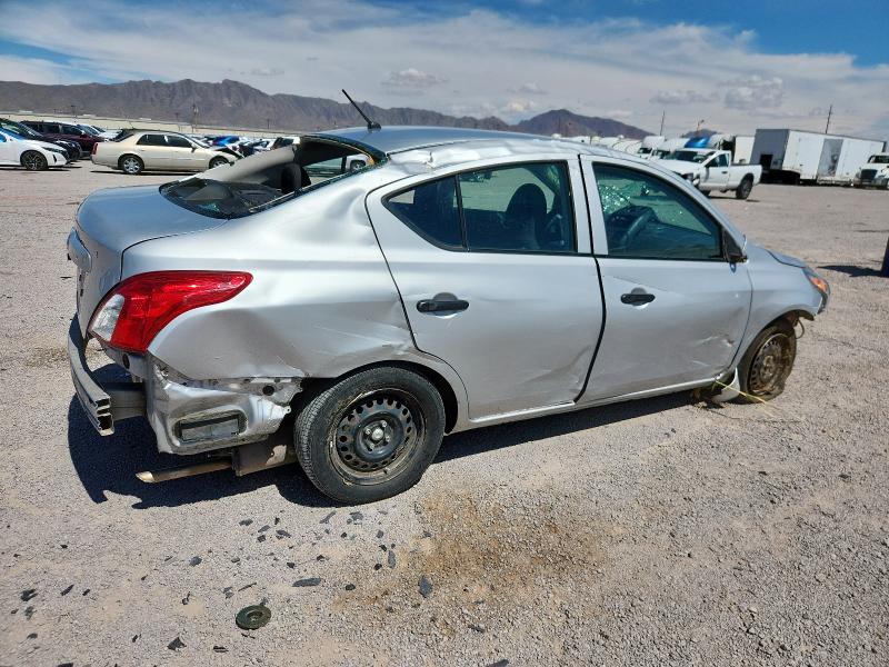3N1CN7AP7GL888071 - 2016 NISSAN VERSA S SILVER photo 3