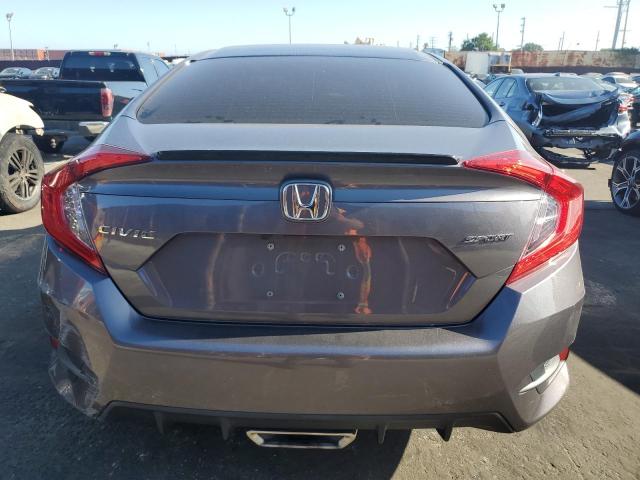 19XFC2F81LE213545 - 2020 HONDA CIVIC SPORT GRAY photo 6