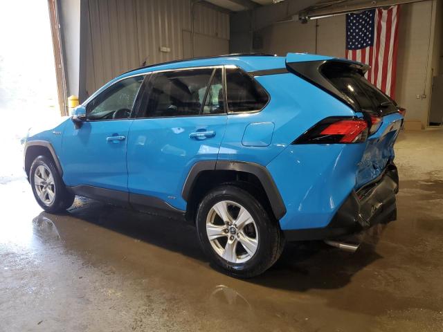 4T3MWRFV6LU007977 - 2020 TOYOTA RAV4 LE 蓝色 照片 2