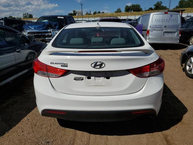 KMHDH6AE5DU018348 - 2013 HYUNDAI ELANTRA CO GS WHITE photo 6