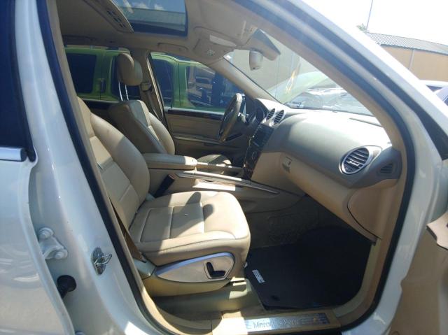 4JGBB5GB6BA695469 - 2011 MERCEDES-BENZ ML 350 WHITE photo 5