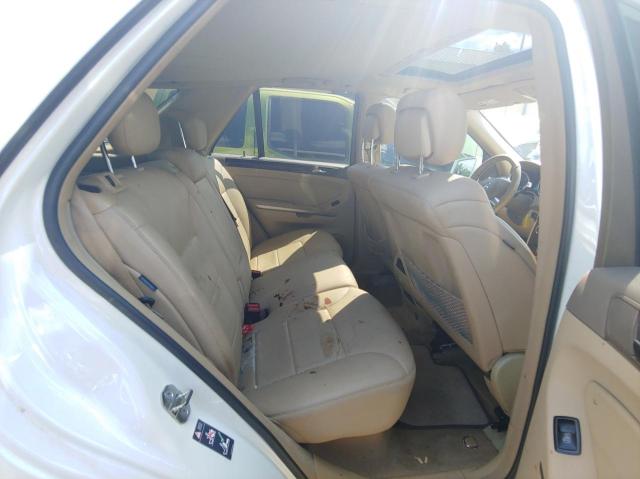 4JGBB5GB6BA695469 - 2011 MERCEDES-BENZ ML 350 WHITE photo 6