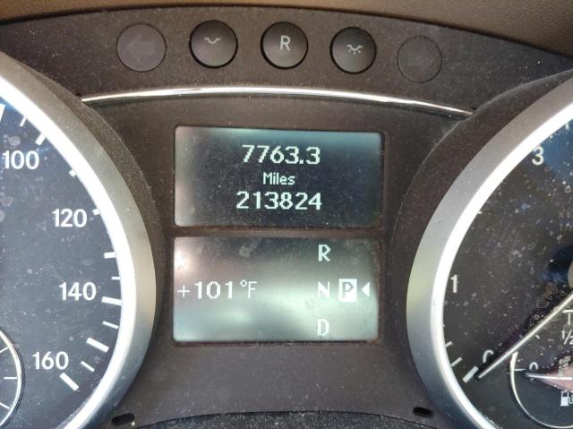 4JGBB5GB6BA695469 - 2011 MERCEDES-BENZ ML 350 WHITE photo 8