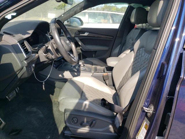 WA1C4AFY0J2015229 - 2018 AUDI SQ5 PRESTIGE BLUE photo 7