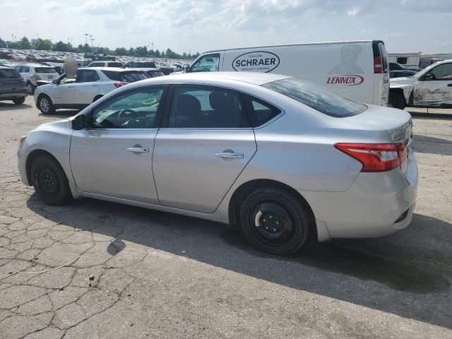 3N1AB7AP4KY363707 - 2019 NISSAN SENTRA S 银色 照片 2