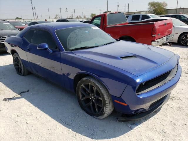 2C3CDZAG5MH573418 - 2021 DODGE CHALLENGER SXT BLUE photo 4