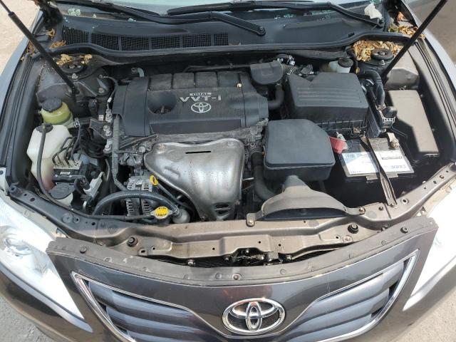 4T4BF3EK8AR019183 - 2010 TOYOTA CAMRY BASE GRAY photo 11