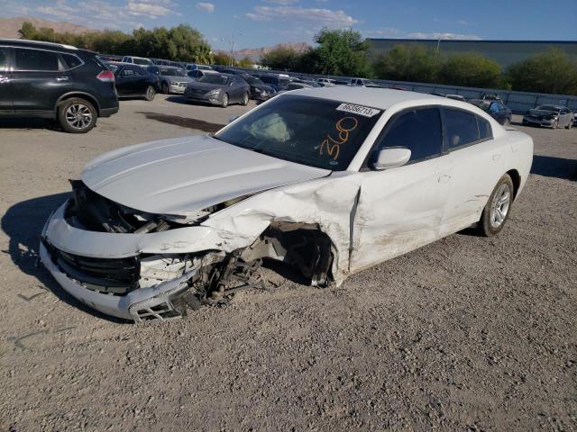 2C3CDXBG7KH753306 - 2019 DODGE CHARGER SXT WHITE photo 1