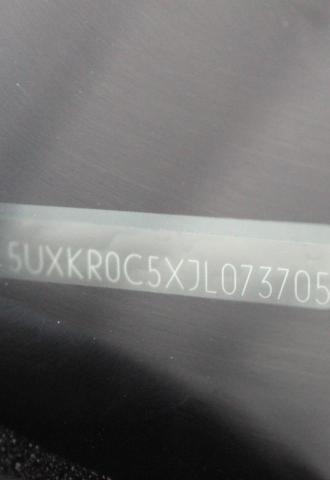 5UXKR0C5XJL073705 - 2018 BMW X5 XDRIVE35I GRAY photo 10