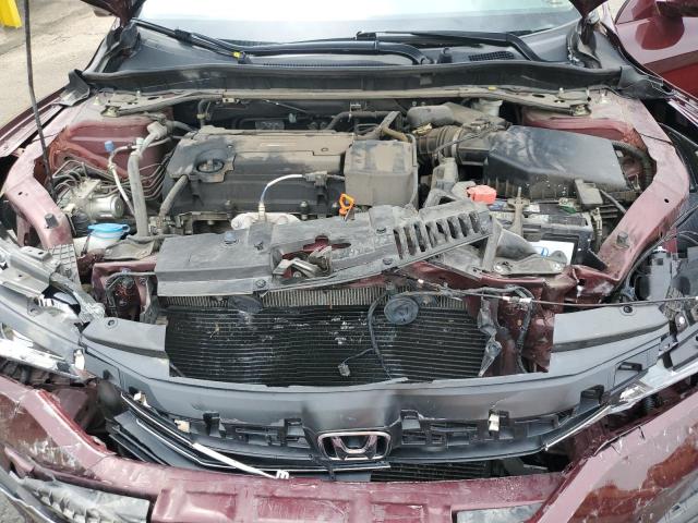 1HGCR2F85GA193859 - 2016 HONDA ACCORD EXL MAROON photo 11