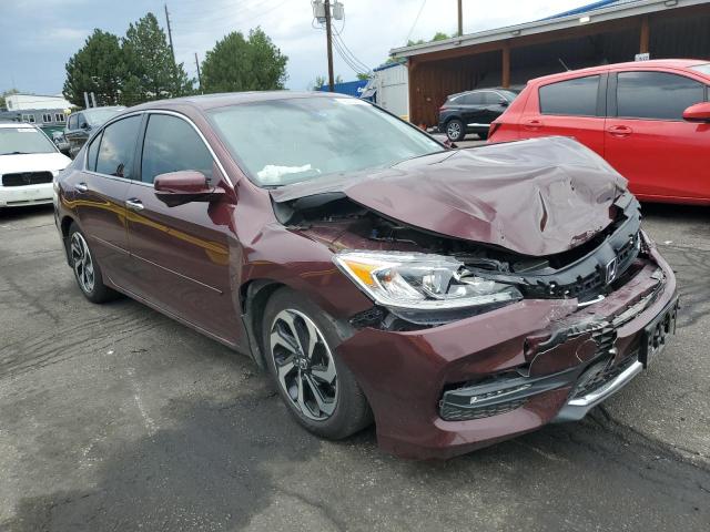 1HGCR2F85GA193859 - 2016 HONDA ACCORD EXL MAROON photo 4