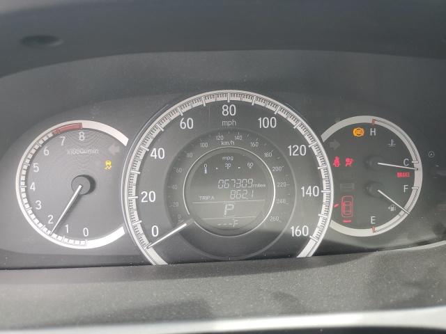 1HGCR2F85GA193859 - 2016 HONDA ACCORD EXL MAROON photo 9