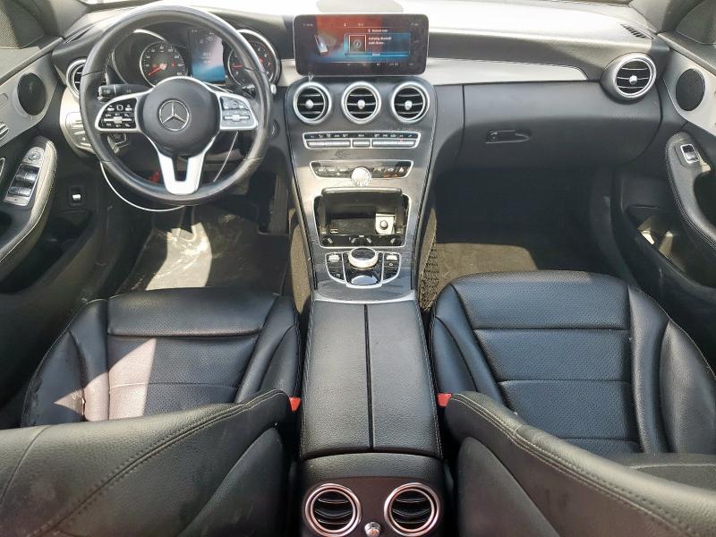 55SWF8EB3KU300975 - 2019 MERCEDES-BENZ C 300 4MATIC WHITE photo 8