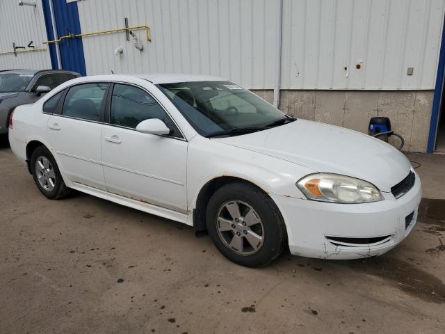 2G1WB5EK2A1245988 - 2010 CHEVROLET IMPALA LT أبيض صورة 4