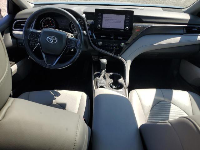 4T1G11BK0RU113240 - 2024 TOYOTA CAMRY SE NIGHT SHADE BLUE photo 8