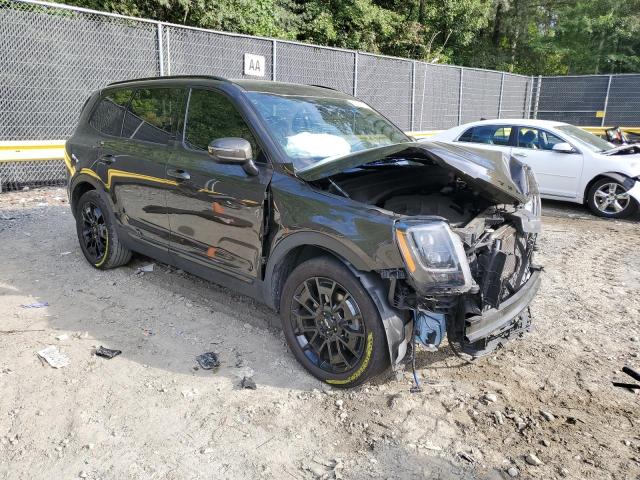 5XYP5DHC6NG227779 - 2022 KIA TELLURIDE SX BROWN photo 4