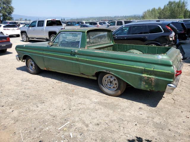 5H27C207512 - 1965 FORD RANCHERO GREEN photo 2