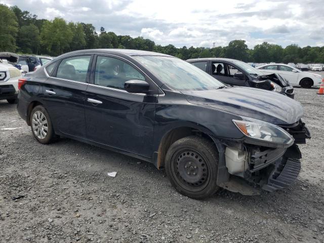 3N1AB7AP5HY387460 - 2017 NISSAN SENTRA S BLACK photo 4