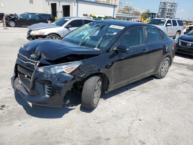 3KPA24AB5KE248793 - 2019 KIA RIO S BLACK photo 1