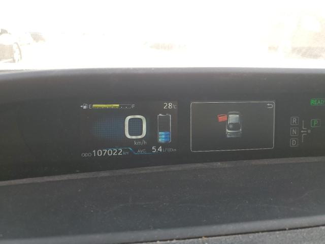 JTDKARFU7H3043989 - 2017 TOYOTA PRIUS თეთრი ფოტო 9