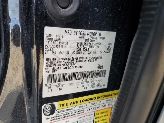 5LMJJ2J56DEL03468 - 2013 LINCOLN NAVIGATOR BLACK photo 13