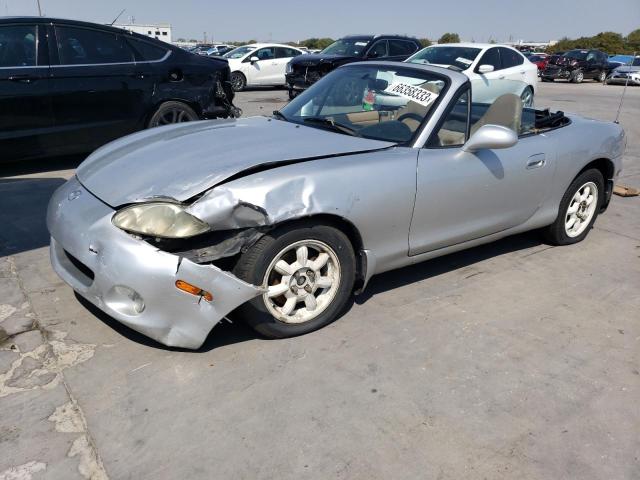 JM1NB353610209295 - 2001 MAZDA MX-5 MIATA BASE GRAY photo 1