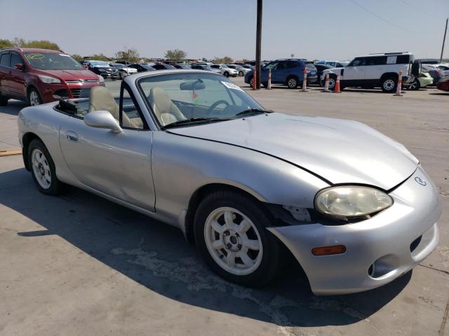 JM1NB353610209295 - 2001 MAZDA MX-5 MIATA BASE GRAY photo 4