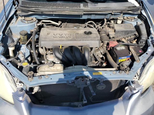 2T1KR32E16C612585 - 2006 TOYOTA COROLLA MA XR BLUE photo 12